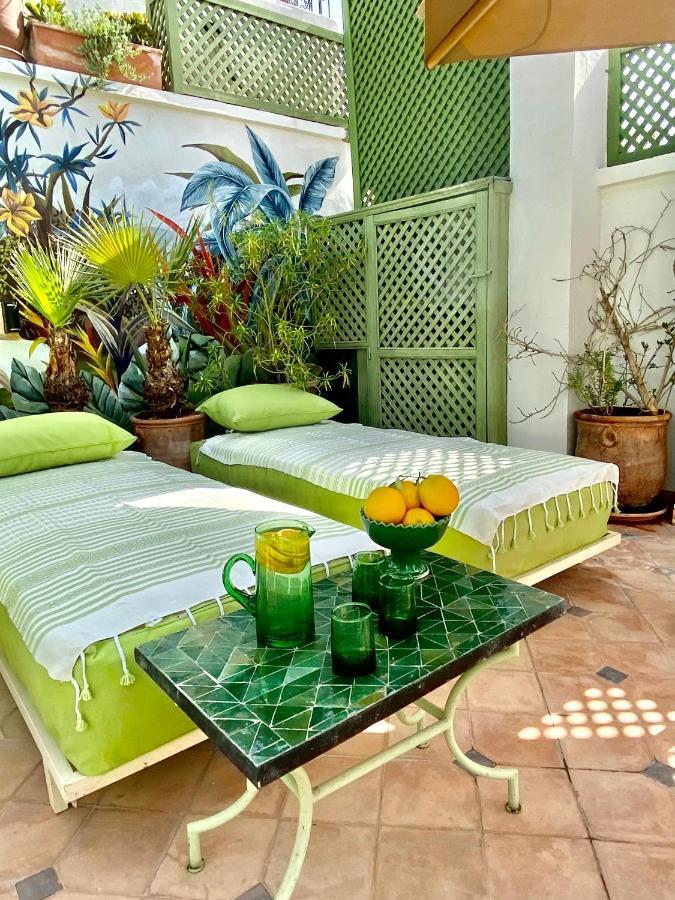 Riad Dar Adal Exclusivite 2 A 6 Personnes Petit Dejeuner Compris Place Jemaa El Fna มาร์ราเกช ภายนอก รูปภาพ